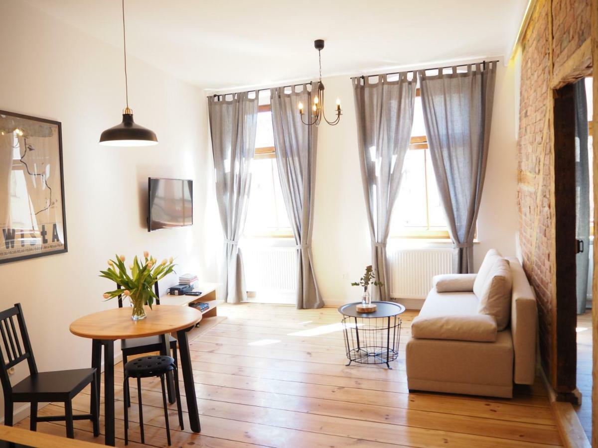 Apartament Z Widokiem W Centrum Starego Miasta Stary Toruń Esterno foto